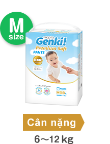 M size Cân nặng 6~12kg