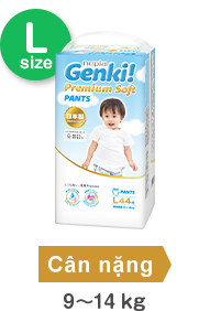 L size Cân nặng 9~14kg