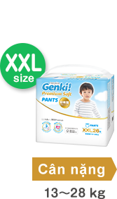 XXL size Cân nặng 13~28kg