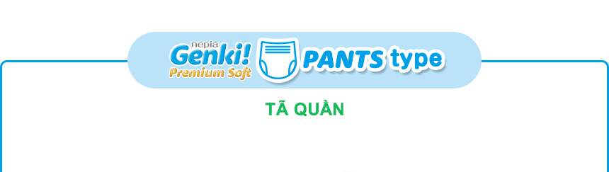 nepia Genki! Premium Soft PANTS type TÃ QUẦN